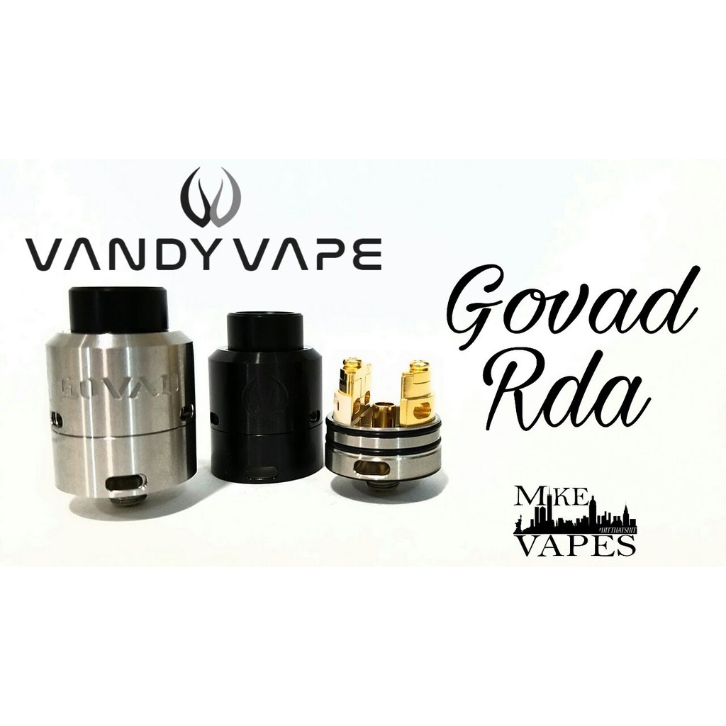 Дрипка Govad RDA. RDA Vandy Vape Govad Advanced Airflow 24. Vandy Vape Govad RDA. Rath RDA by VANDYVAPE.