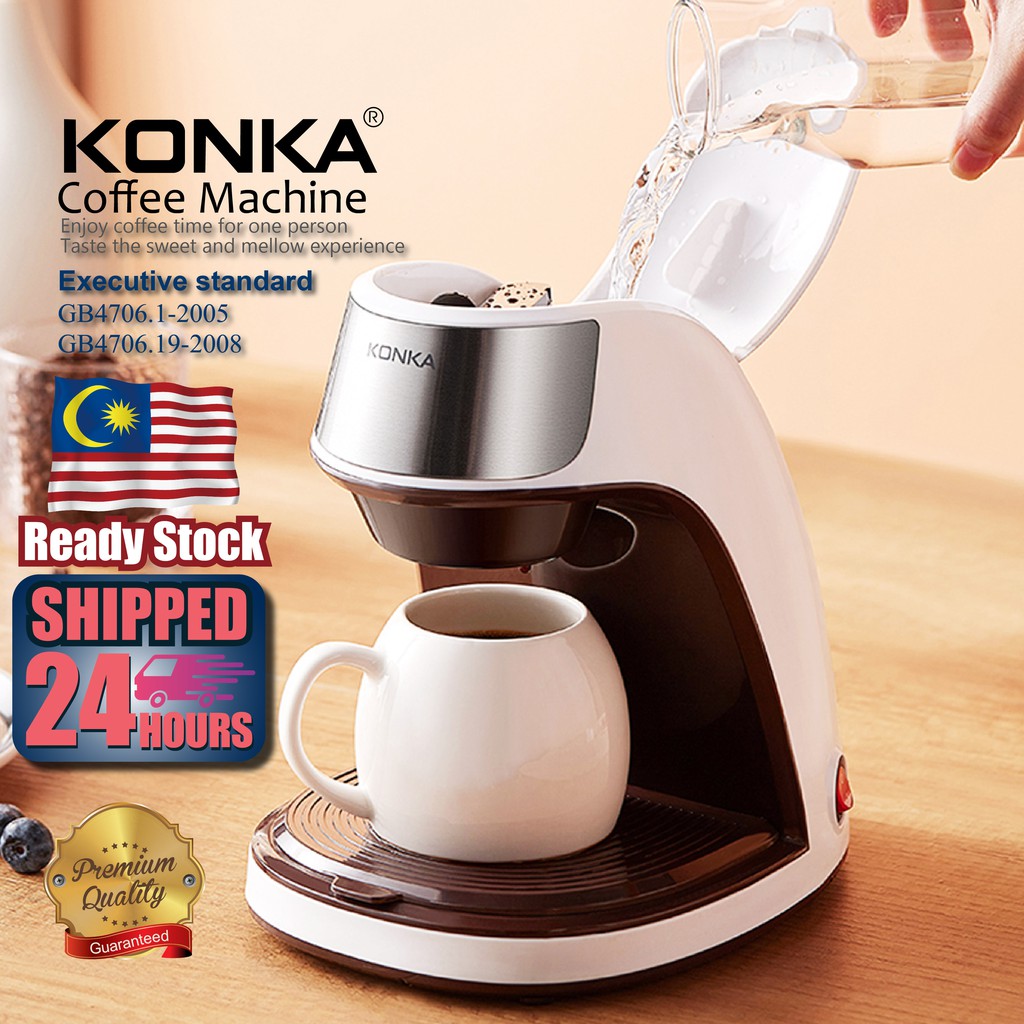 KONKA 2022 Office Coffee Machine Home Portable Office Tea Machine Coffee Makers Drip Filter Coffee Maker