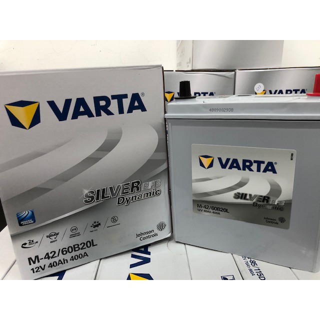 VARTA - M42 ( 60B20L ) EFB - Stop Start Battery - Bezza 