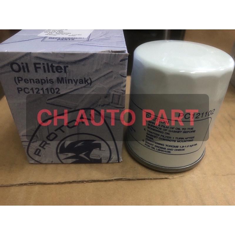 100ORIGINAL PROTON OIL FILTER PC121102 PENAPIS MINYAK ORIGINAL PROTON