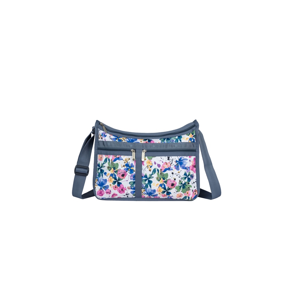 Lesportsac Deluxe Everyday Bag Paintdrop Floral Shopee Malaysia