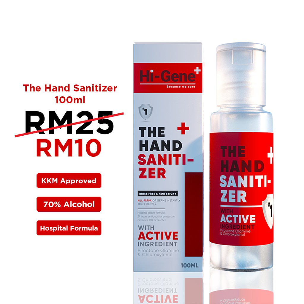 [KKM APPROVED] DESTROLAB HYGIENE THE HAND SANITIZER 70 ALCOHOL