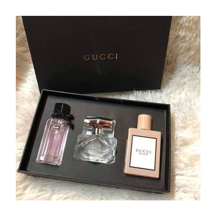 Gucci Set 3 in 1 Gucci Flora + Gucci Bamboo + Gucci Bloom 30ml