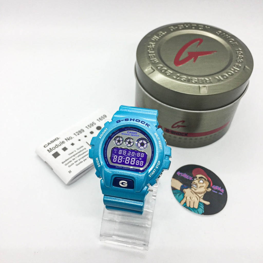 Original G Shock Crazy Colour Dw 6900cb 2dr Module 1289 Dw6900 Gshock G Shock Shopee Malaysia