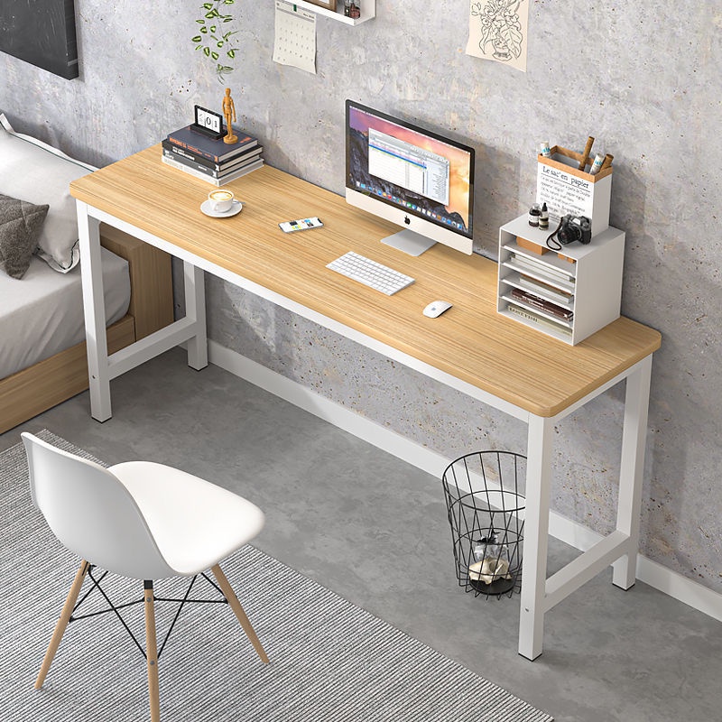 Computer desk long table against the wall narrow table home bedroom table desk study table