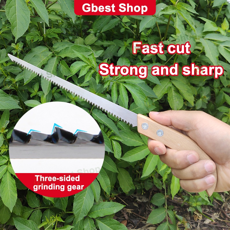 Manganese Steel Mini Hand Saw Small Carpentr Hack Magic Blade Wood Saw Set Home Tools Kit gargaji kayu gaji potong besi