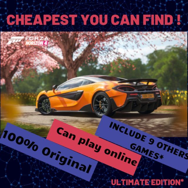 cheapest forza horizon 4