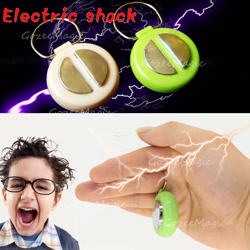 Electric Shock Handshake Toys Entertainment Pen Shocker Safety Prank Trick Aniti-Stress April Fools Funny Toy Gags & Practical Jokes