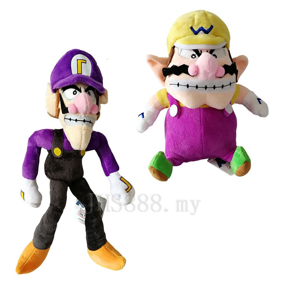 waluigi and wario plush