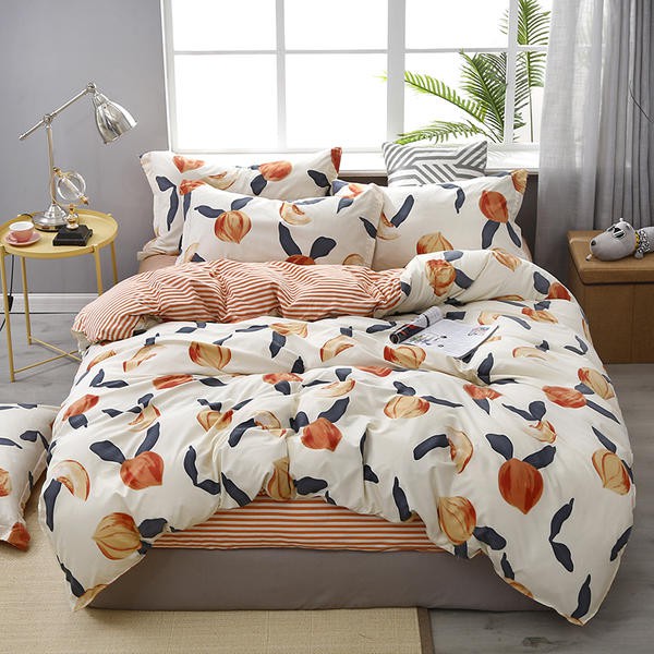 Hs 4 In 1 Super Single Bedding Set, What Is The Size Of A Queen Bed Duvet Cover