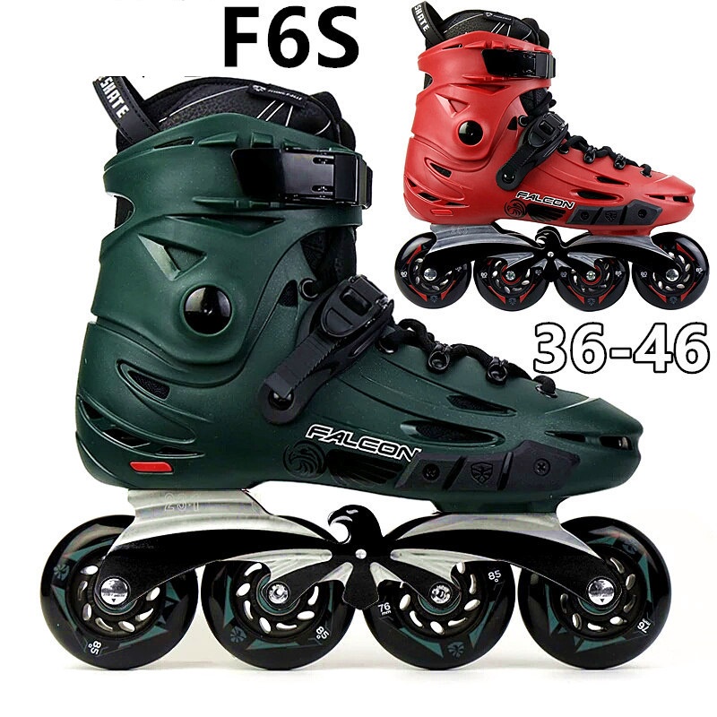 Flying Eagle F6S Adult men women roller skates figure flat roller skate shoes professional skating beginners kids roller skates roller blades