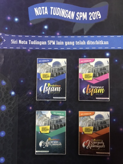 Nota Tudingan Spm Pendidikan Islam Shopee Malaysia