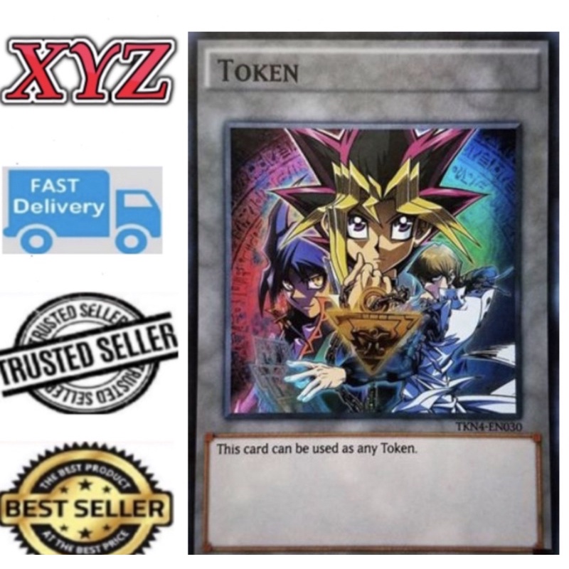 Yugioh English TCG Random Ultra Rare TOKEN Cards Original Konami (100