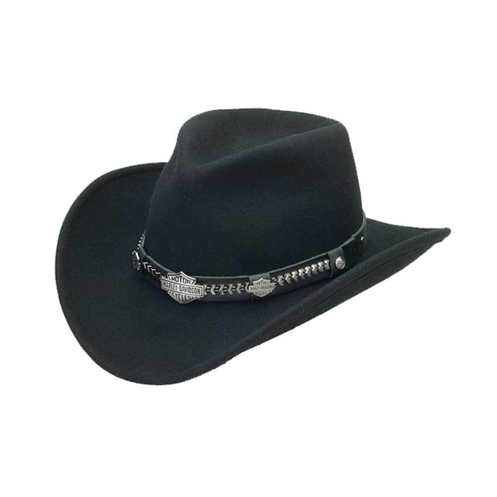 harley davidson cowboy hat