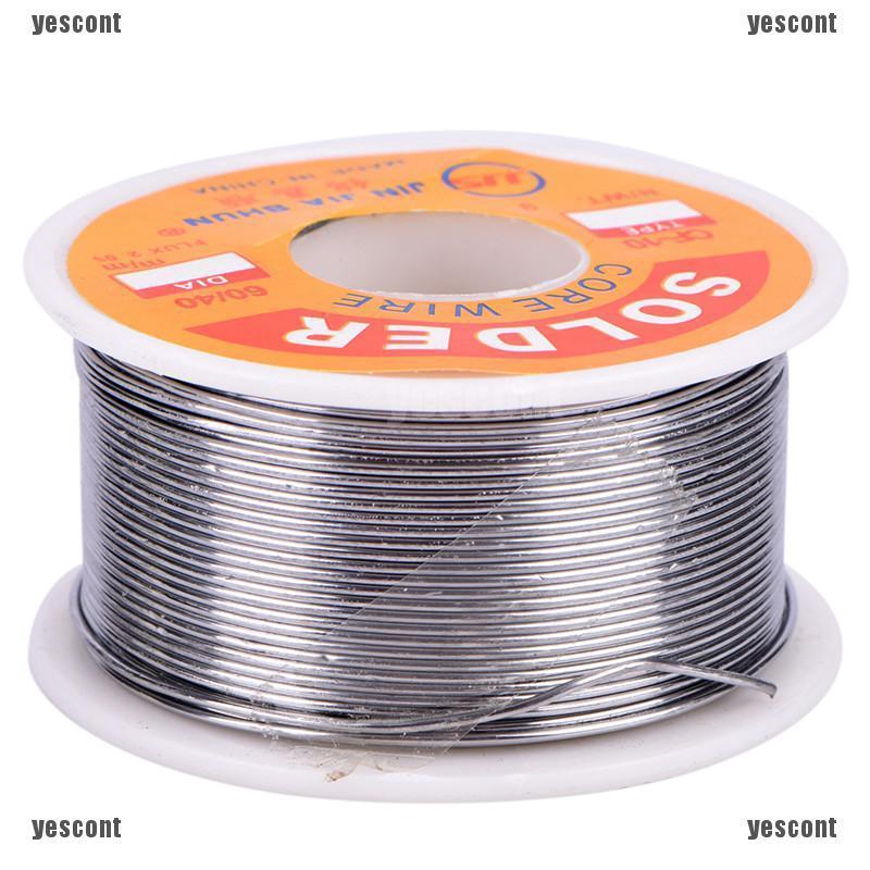 0.6mm 100g 60/40 Tin lead Solder Wire Rosin Core Soldering 2% Flux Reel Tube