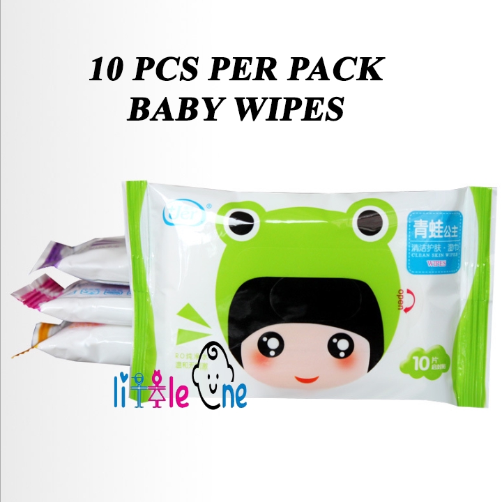 Harga Kilang Little One Baby Wipes -(Non Alcohol)- 10pcs per pack