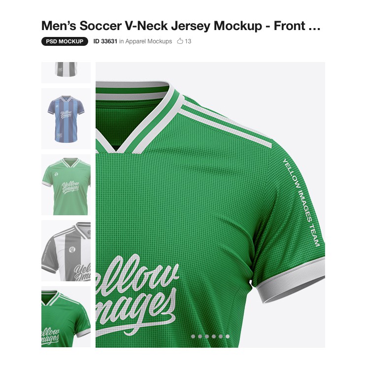 Download Mockup Jersey Yellowimages