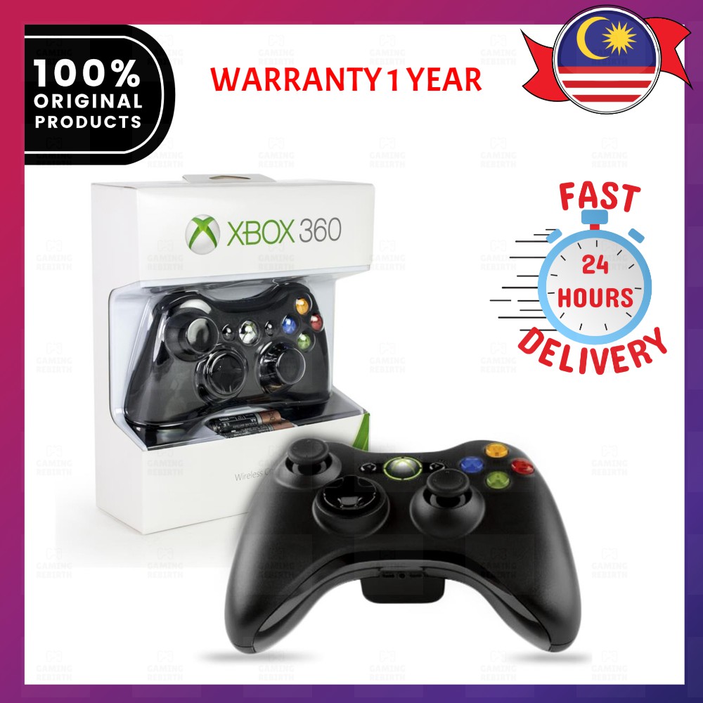 XBOX 360 WIRELESS ORIGINAL CONTROLLER [WARRANTY 1 YEAR] Shopee Malaysia