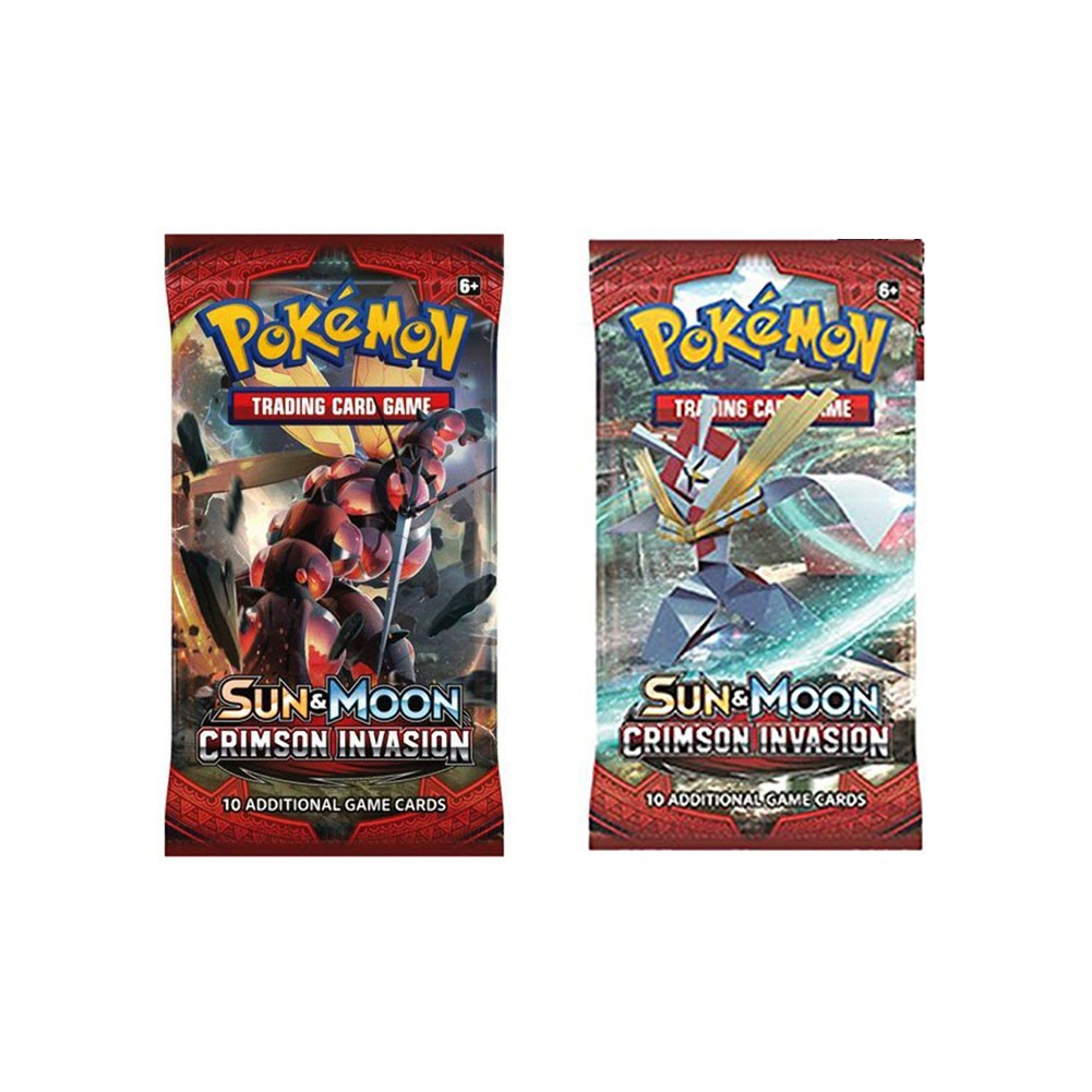 Pokemon Tcg Sun Moon Crimson Invasion Pokémon Sealed