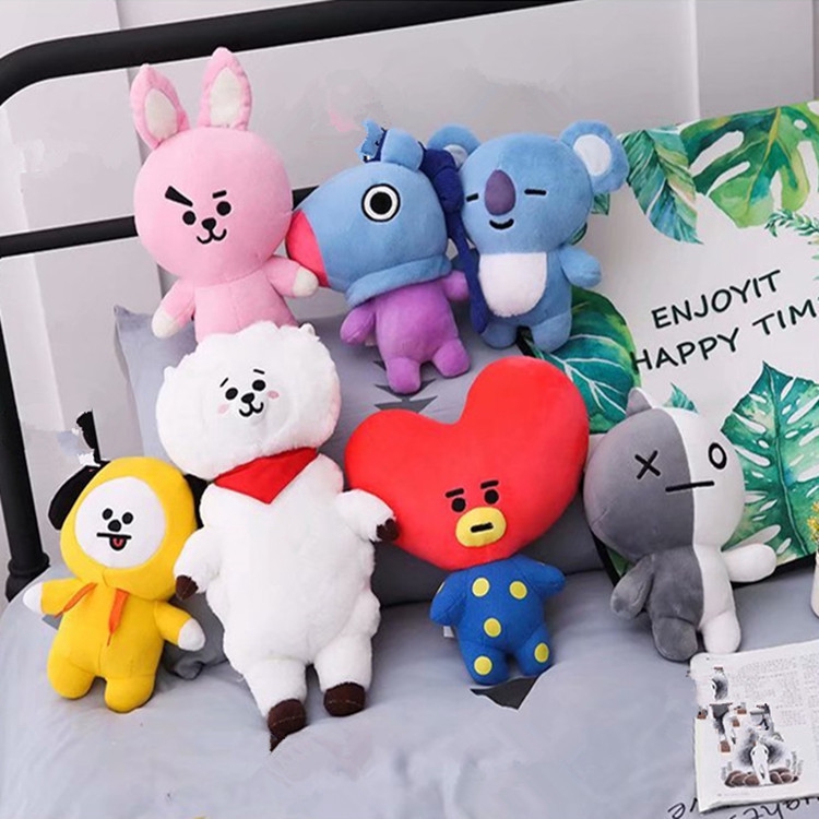 BTS BT21 stuffed doll TATA KOYA VAN 