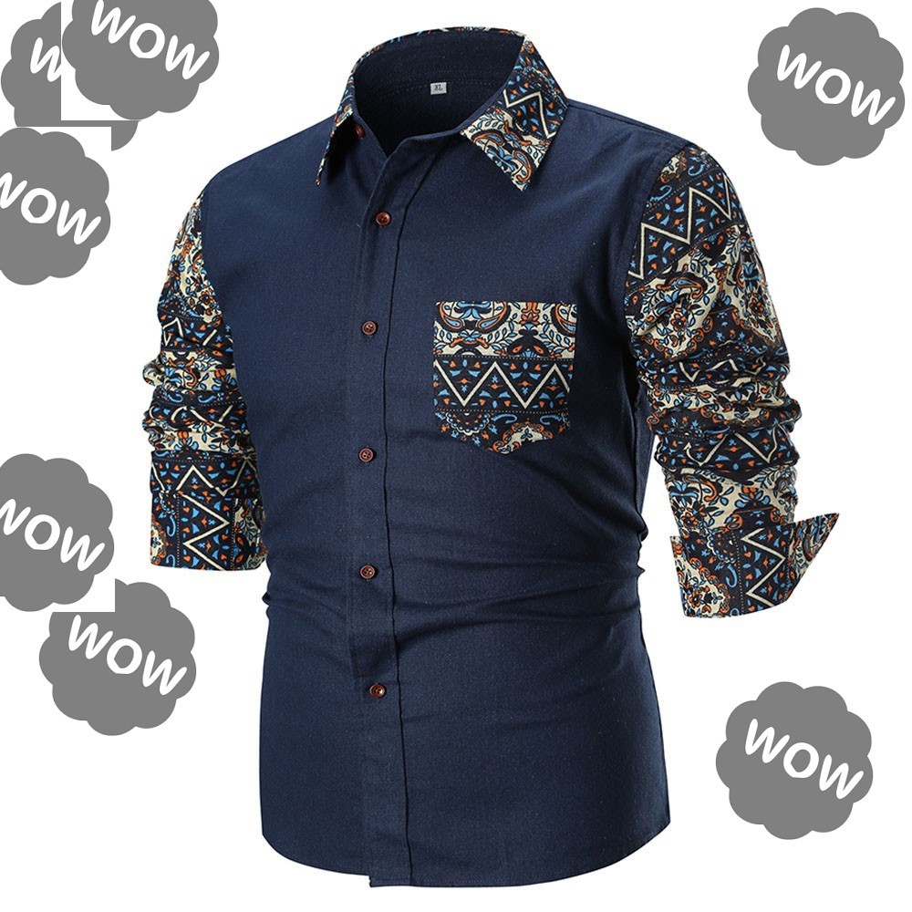  baju  kemeja lelaki  batik  bunga  flora men shirt flower 