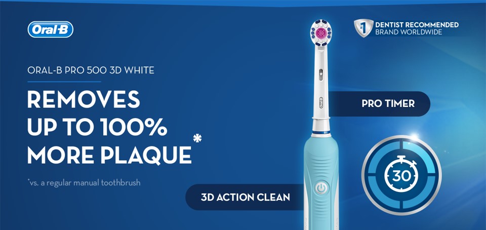 oral b pro 500 3d