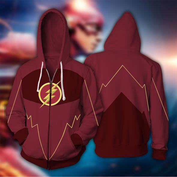 the flash zip up hoodie