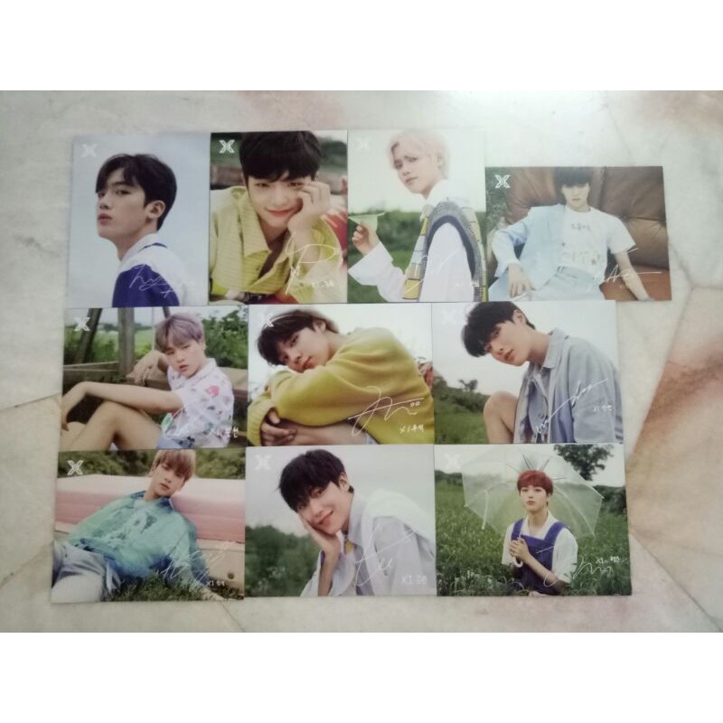 X1 Produce x 101 mini album Quantum Leap Bisang unofficial photocard