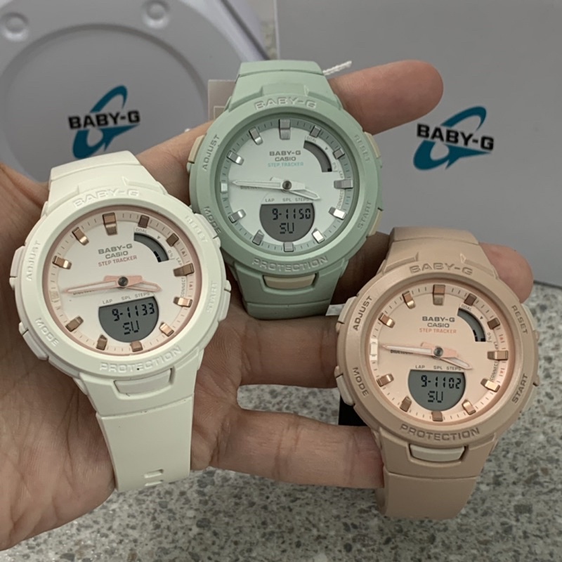 100% ORIGINAL CASIO BABY-G G-SQUAD BSA-B100CS-3A/BSA-B100CS-7A/BSA ...