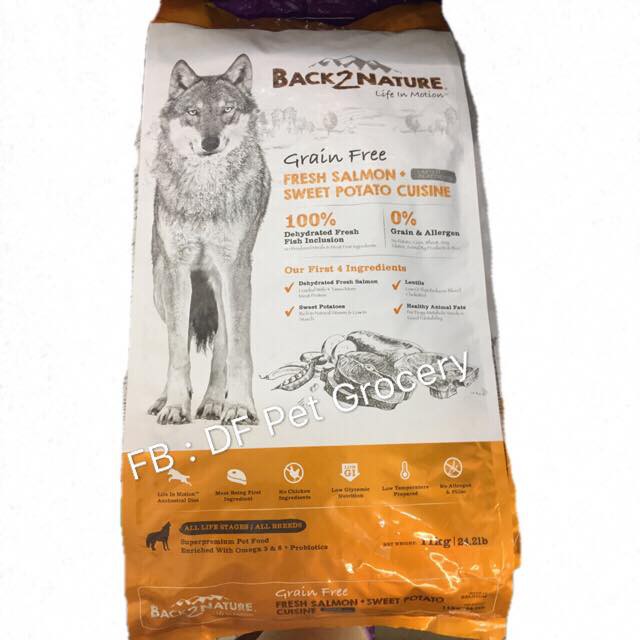 back to nature dog food