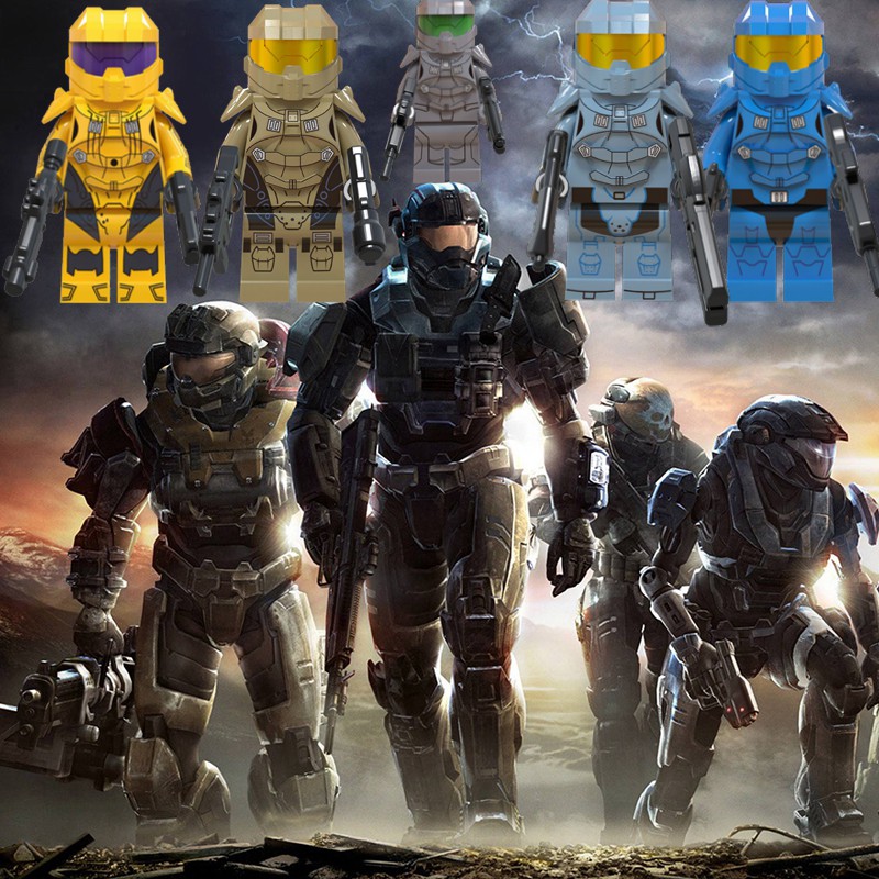 halo lego minifigures