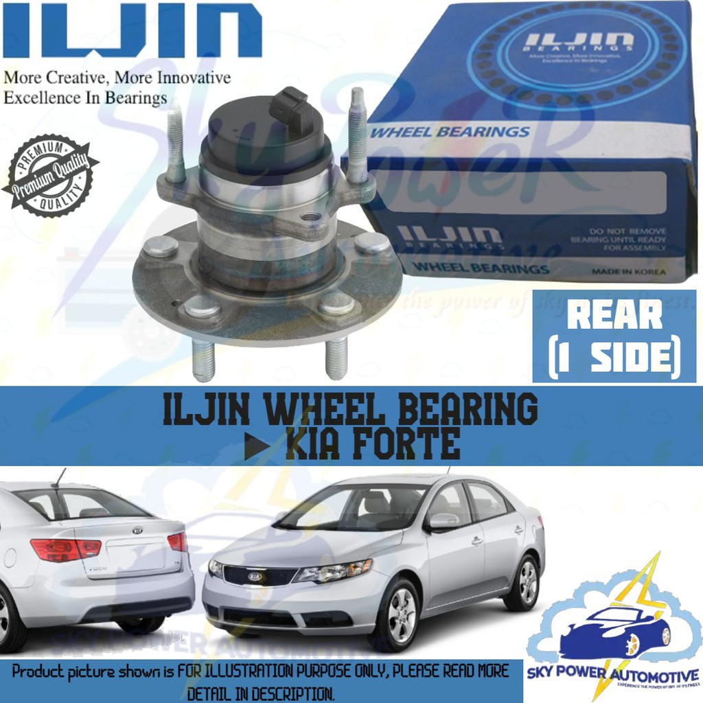 KIA FORTE ILJIN WHEEL BEARING (REAR) | Shopee Malaysia