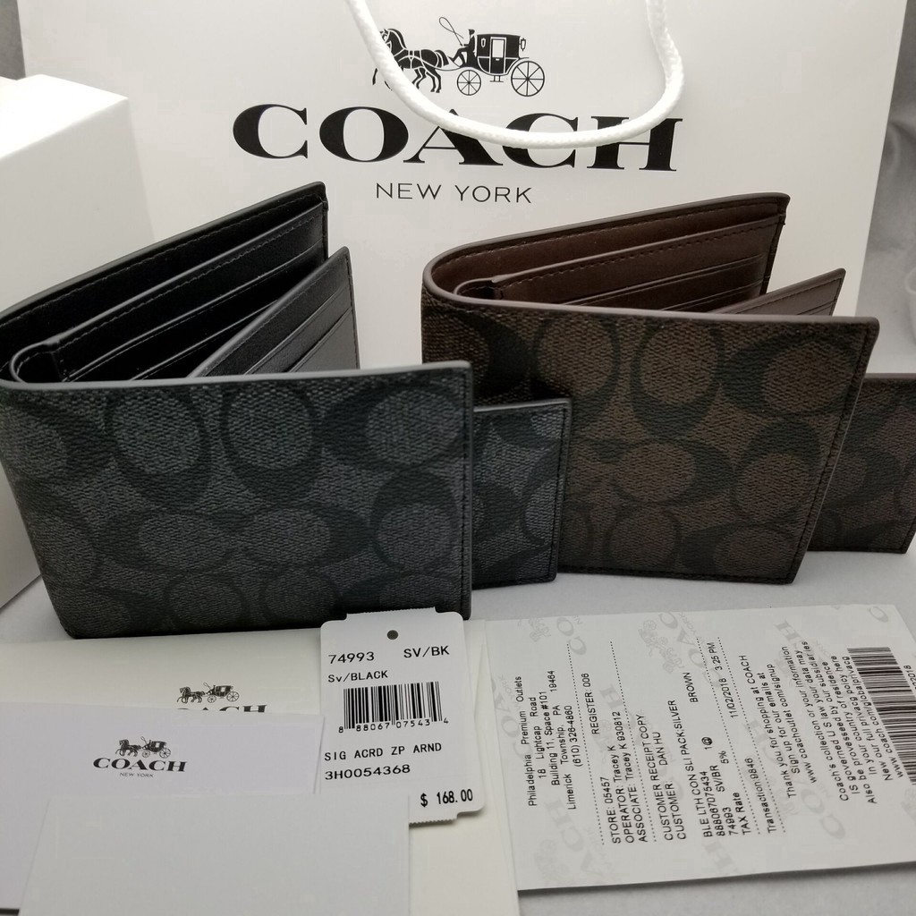 coach small wallet malaysia