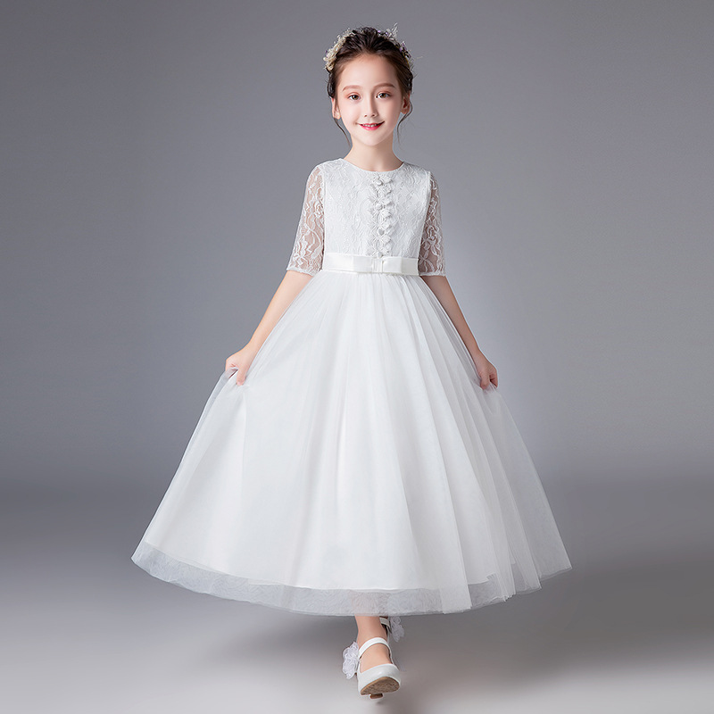 white frock for 10 year girl