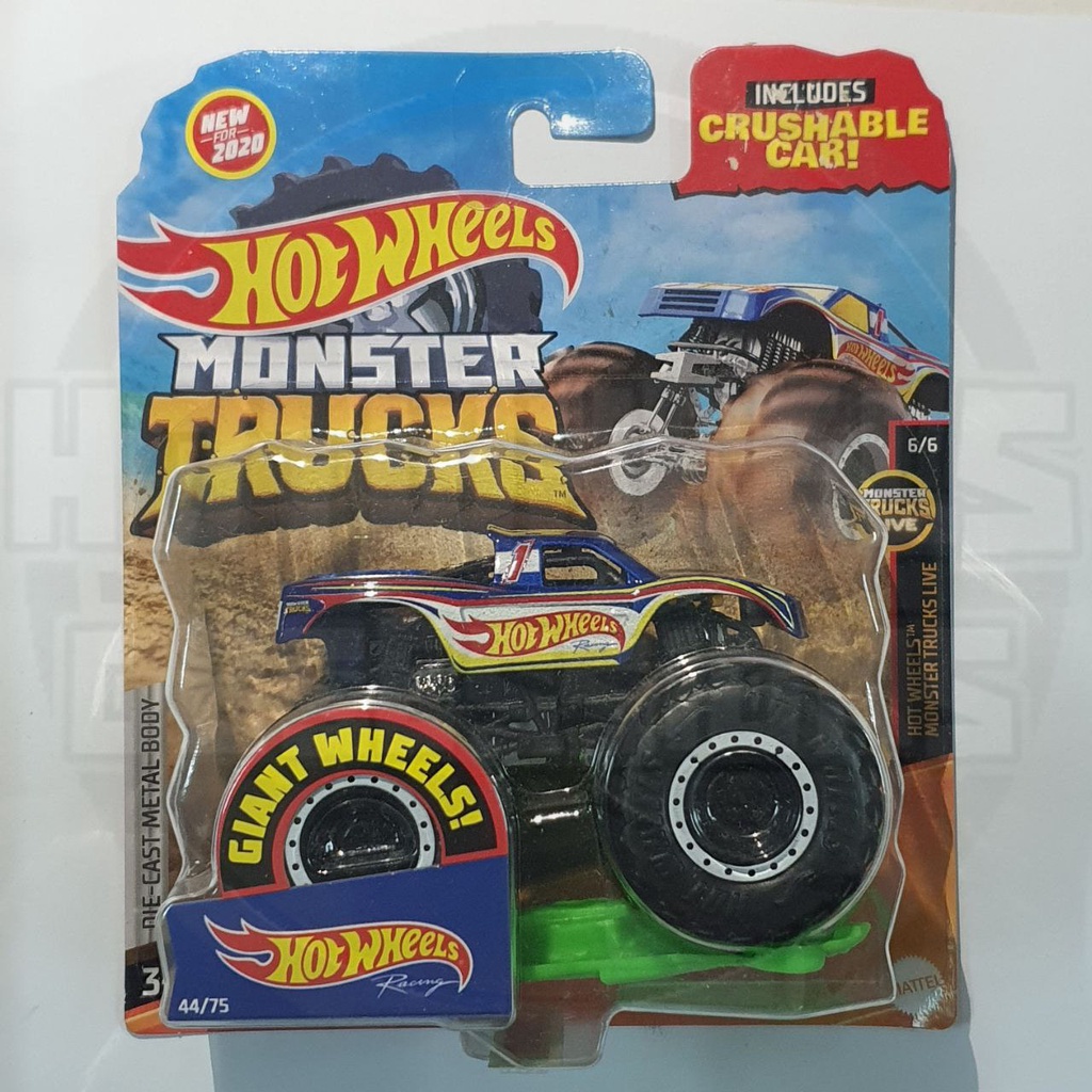 Hot Wheels : Monster Trucks : Hot Wheels Racing 1 | Shopee Malaysia