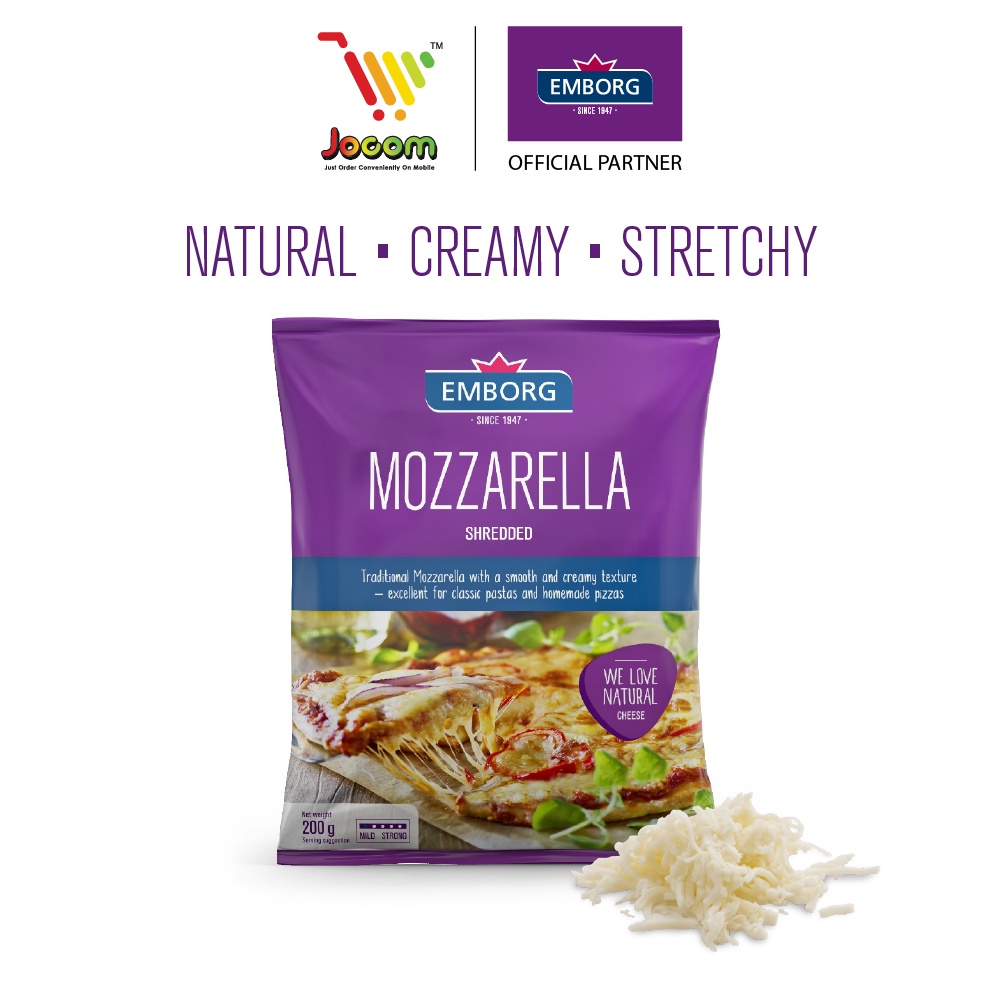 Mozzarella Shredded Cheese 200g [KL & Selangor Delivery Only] PGMall