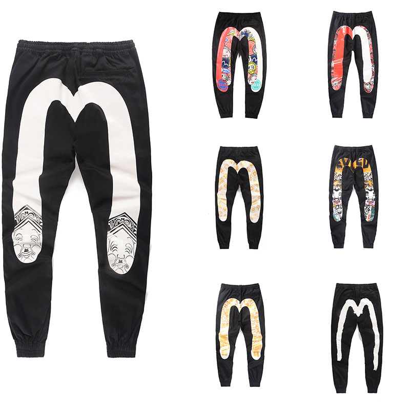 evisu jogger pants
