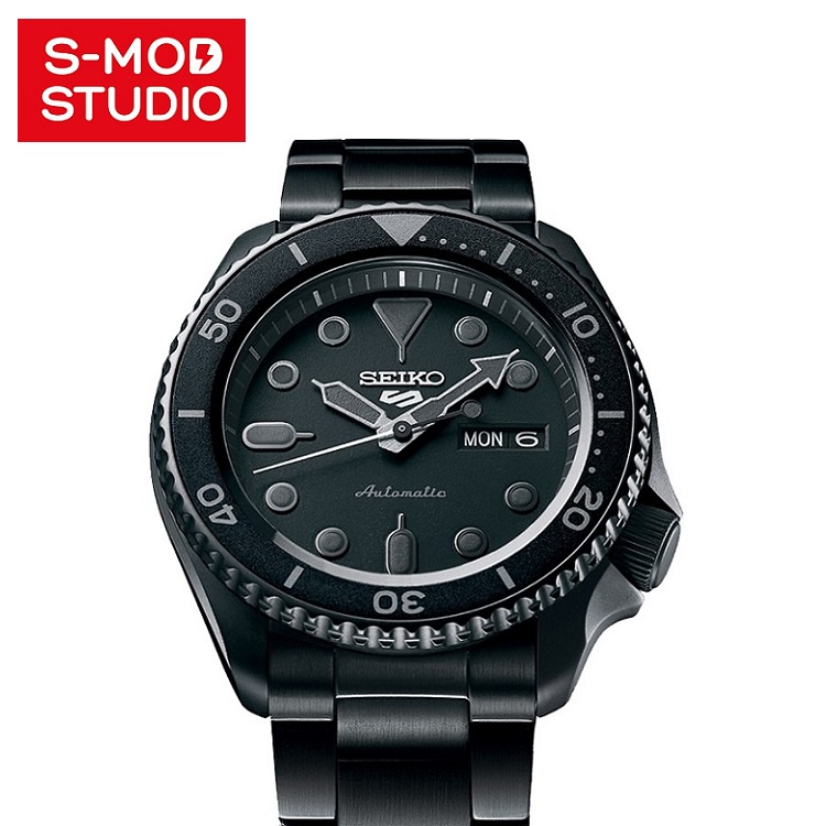 Seiko Japan NEW SEIKO 5 Sports All Black Exclusive Edition SBSA075 Full Matte  Black SRPD79K1 | Shopee Malaysia