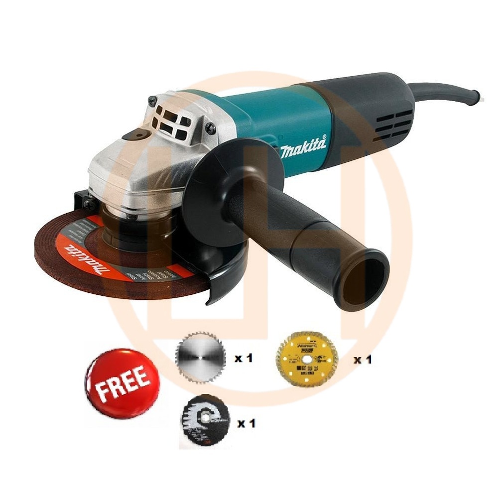 Makita 9556PB 100mm 4' Angle Grinder 840W Shopee Malaysia