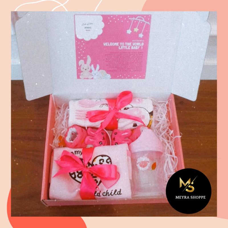 Buy 6 In 1 Box Baby Gift Set Newborn Gift Set Hadiah Baby Gift Box Baby Boy Baby Girl Seetracker Malaysia