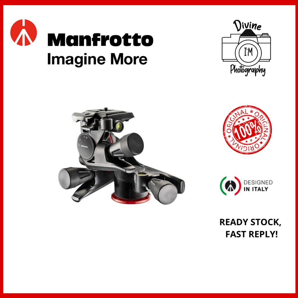 Manfrotto (MHXPRO-3WG) XPRO Geared Three-way pan/tilt tripod head