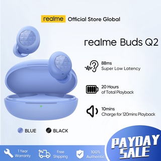 realme Buds Q2 88ms Super Low Latency 20-hrs Total Playback