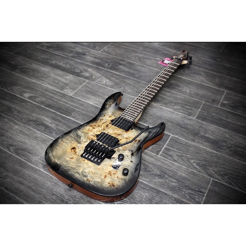 Schecter C-6 Pro FR Electric Guitar Charcoal Burst | Shopee Malaysia