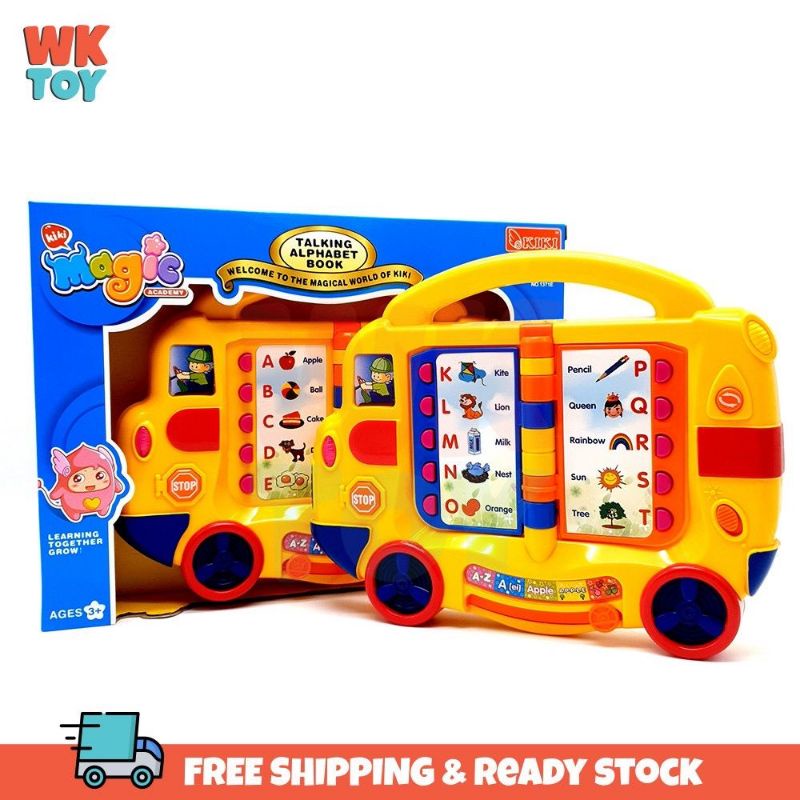 ABC Talking Alphabet Book Musical Toy for kids children | Shopee Malaysia