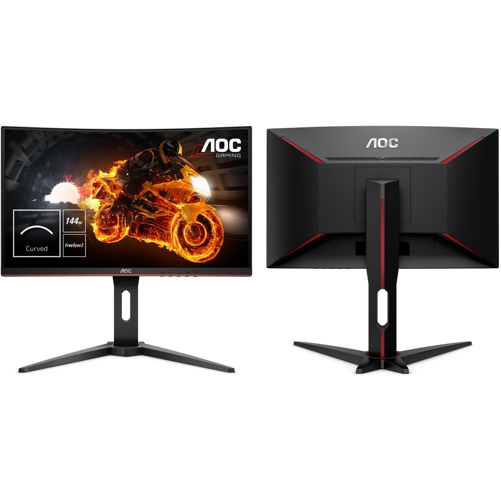 Aoc 27 Inch 144hz 1ms Curved Fhd Amd Freesync Gaming Monitor C27g1 27 Inch Shopee Malaysia