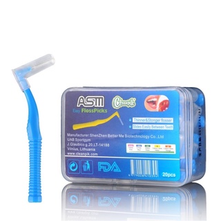 L Shape Push-Pull Interdental Dental Pick Tooth Orthodontic Brush Oral Care