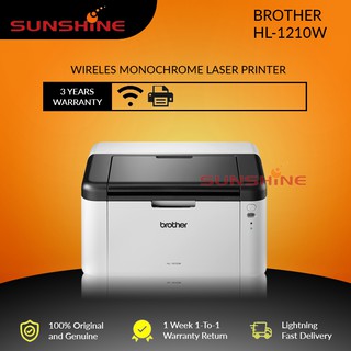 Brother HL-1210W Wireless Laser Printer ! ( hl1210w lbp6030w hl1110 m12w m15w m107w lbp6030 )