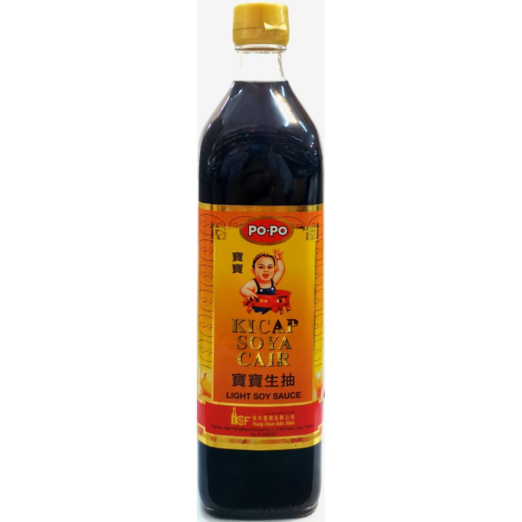 POPO LIGHT SOY SAUCE 720ML KICAP CAIR Shopee Malaysia