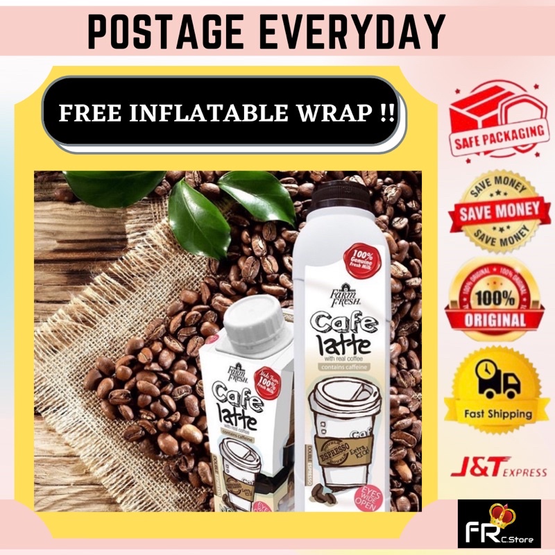 FARM FRESH UHT CAFE LATTE 200ML/1L Shopee Malaysia