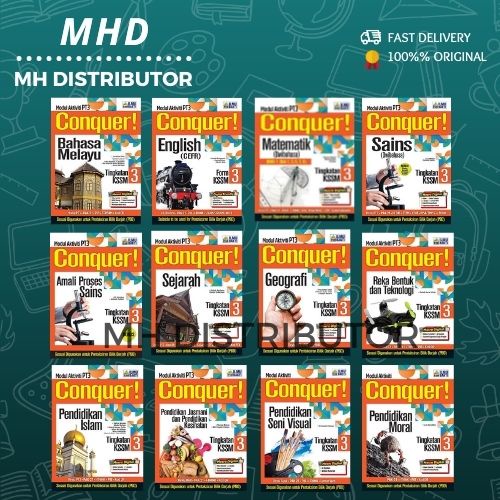 Buy [MHD] Conquer! KSSM Modul Aktiviti PT3 ( Tingkatan 3 / Form 3